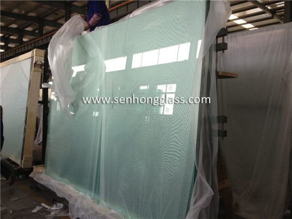 6.38mm clear laminated glass