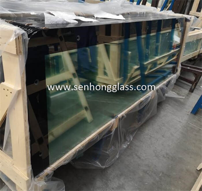 tempered glass with silk screen printing 2