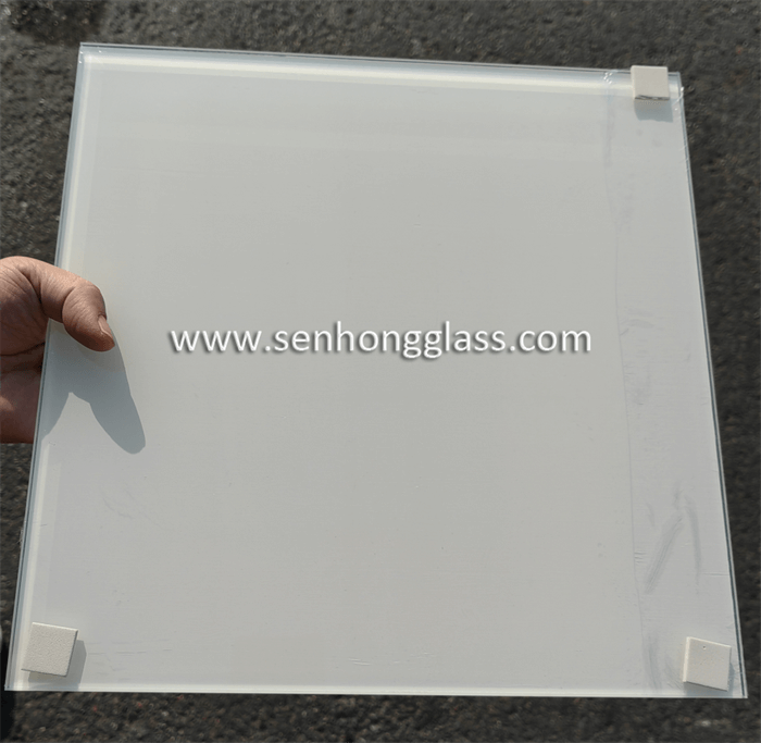 tempered glass with silk screen printing 4